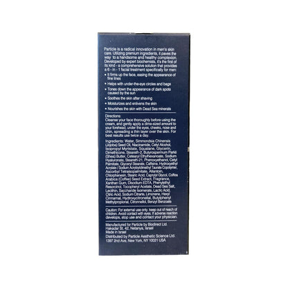 Particle Face Cream The 6-in-1 anti-aging cream for men that fixes eye bags, dark spots and wrinkles