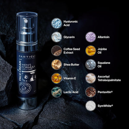 Particle Face Cream The 6-in-1 anti-aging cream for men that fixes eye bags, dark spots and wrinkles